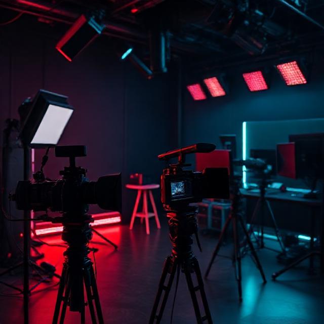 Estudio de producción cinematográfica profesional
